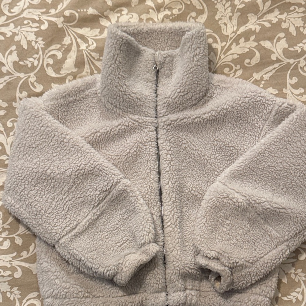 Lululemon Off-White Sherpa Jacket
